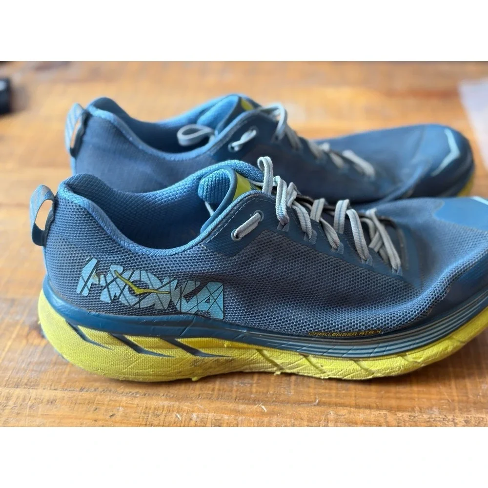 Hoka Men's Challenger ATR 4 Running Shoe 11 Midnight Niagara Road No Insoles